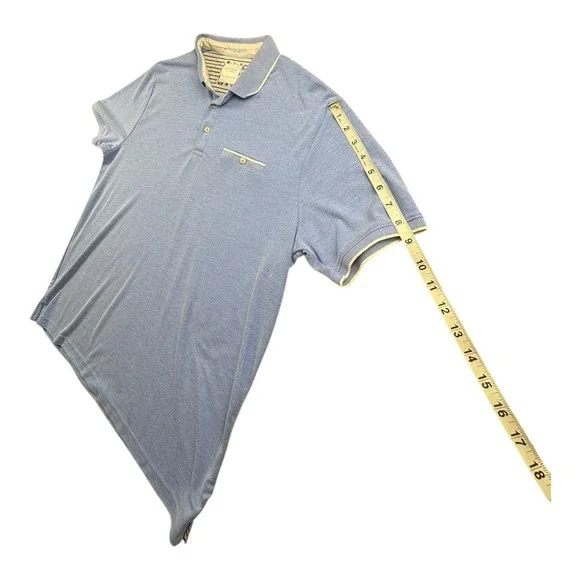Cactus Man Ricky Singh Light blue Polo‎ Large - Picture 5 of 6